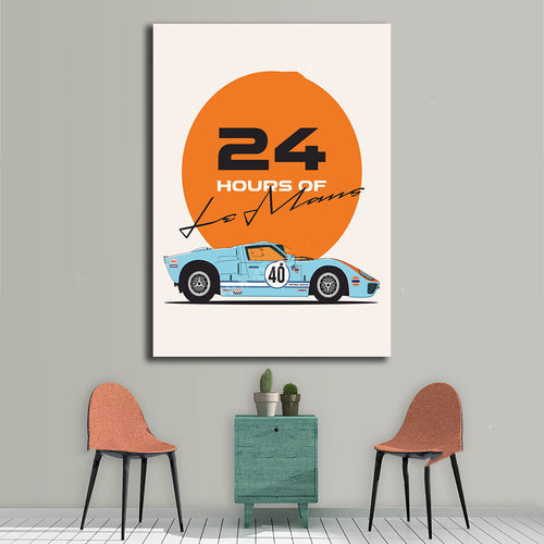 Affiche Le Mans