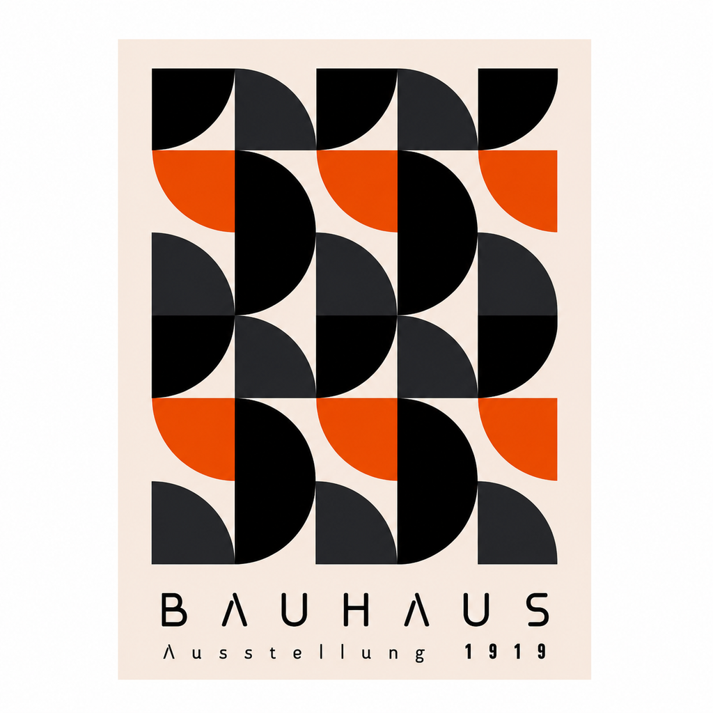 Affiche Bauhaus