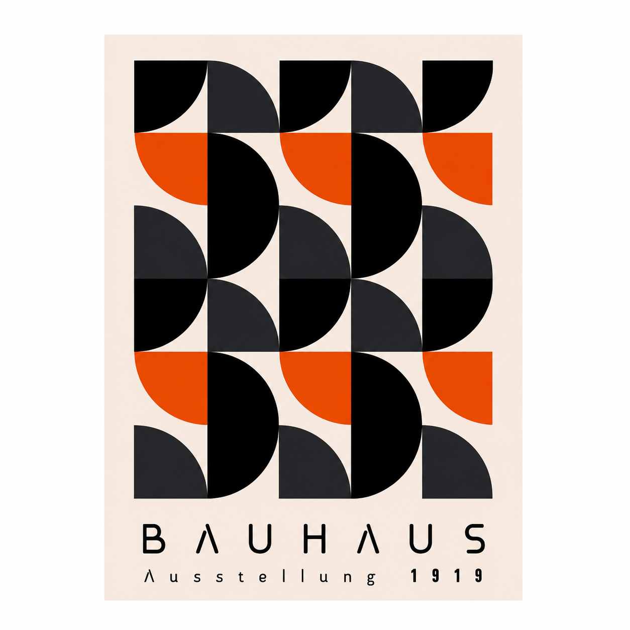 Affiche Bauhaus