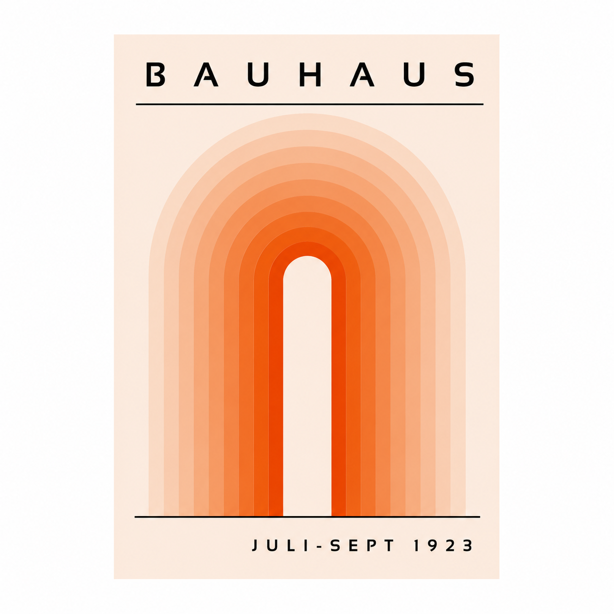Affiche Bauhaus