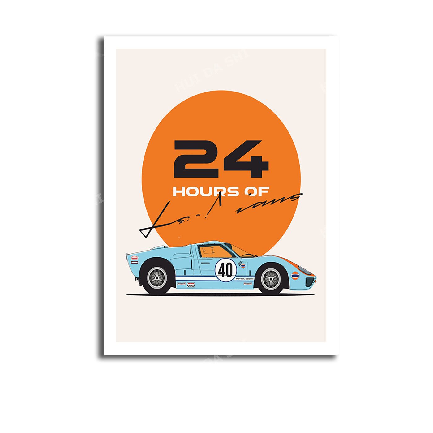 Affiche Le Mans